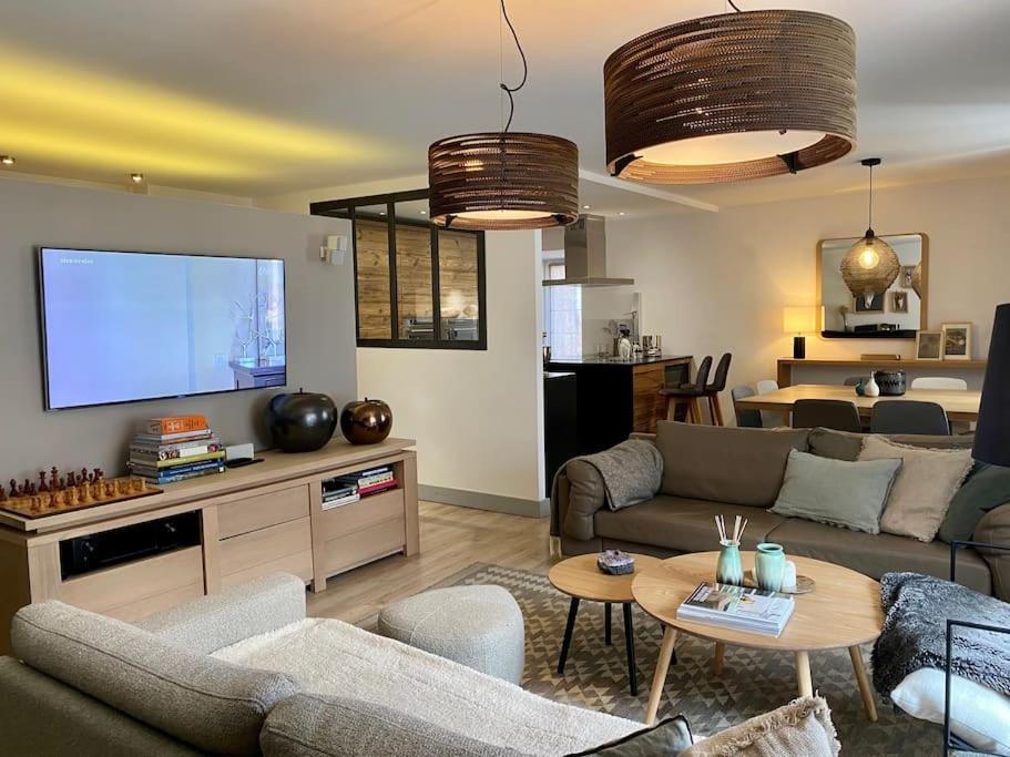 Appartement Mocca Au Coeur De Chamonix Mont-Blanc Exterior foto